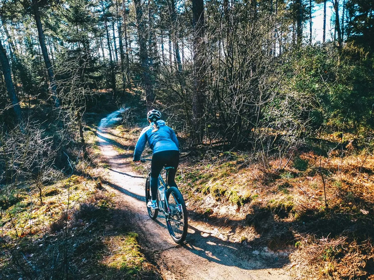 Radfahren und Mountainbiken
